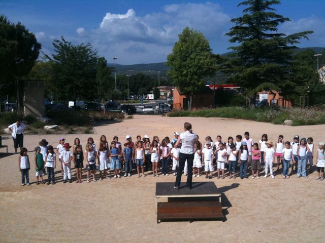 3 écoles pour le concert du Pôle Enfance et Vie Scolaire du Beausset