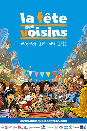 Vendredi 27 mai 2011, ce sera la fête des voisins