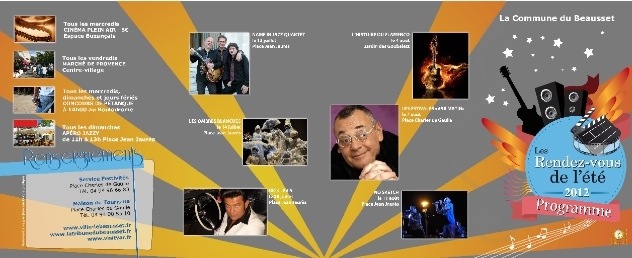 Le programme des festivités de l’été 2012 au Beausset est dévoilé