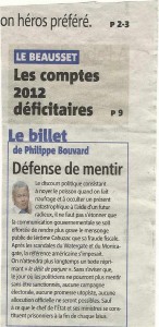 L’incroyable amateurisme de Var Matin à propos du budget