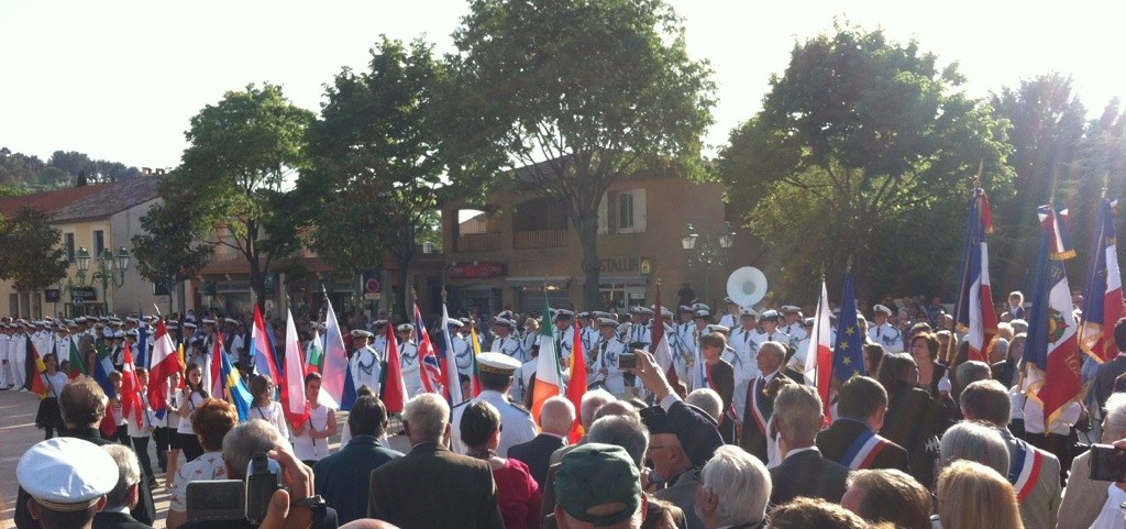 Superbe cérémonie du 8 mai hier au Beausset